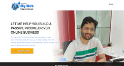 Desktop Screenshot of mywebexperience.com